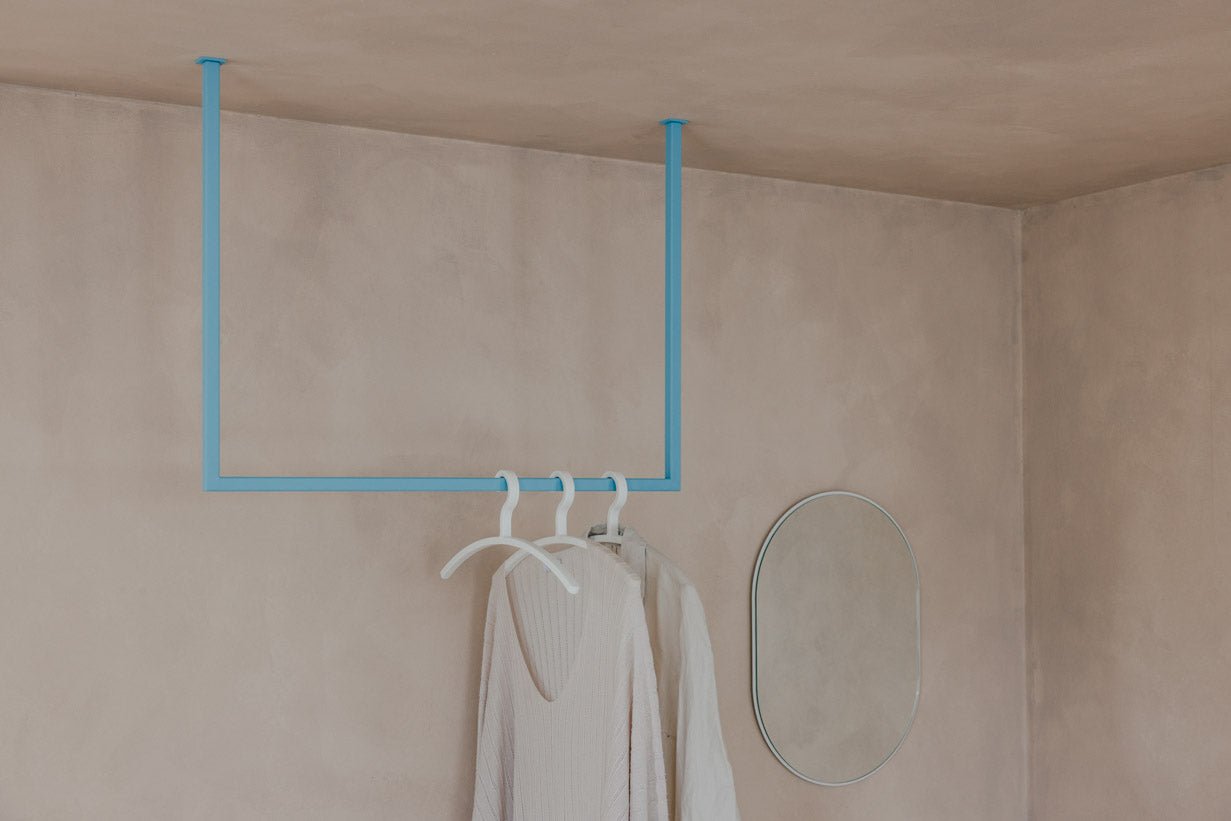 Garderobe/Kledingstang Rubi – Hangend ontwerp van staal