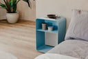 Nachttisch Damio – Minimalistisches Design aus pulverbeschichtetem Metall