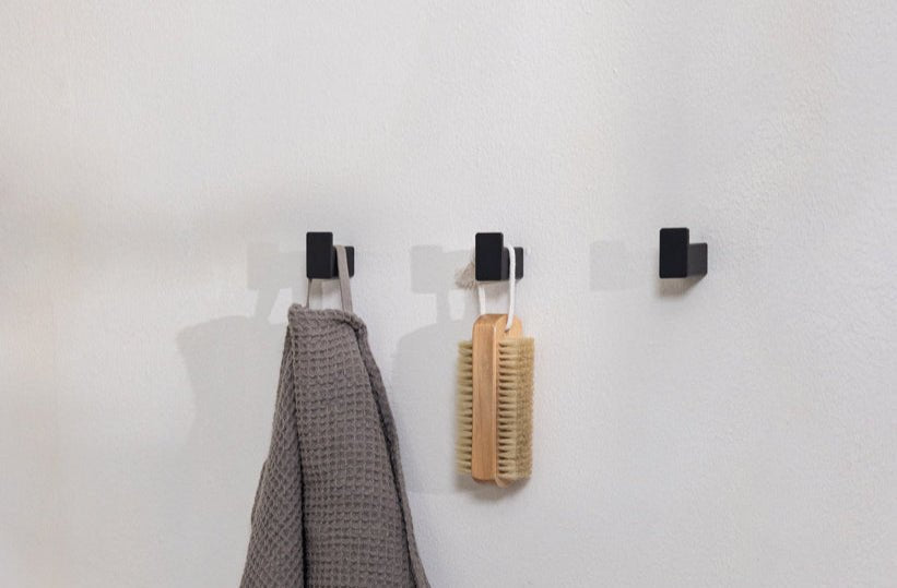 Kapstok/Kledinghaken Palo – Minimalistische wandhaken in set van 3 of 6