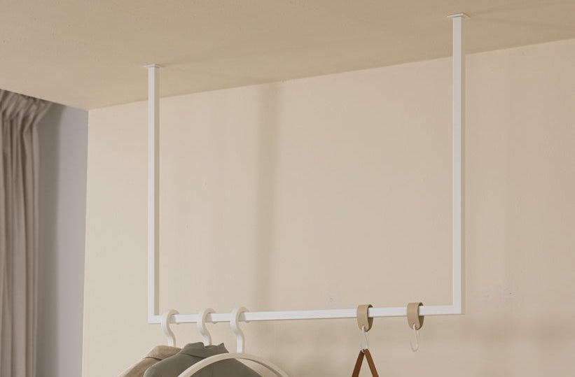 Garderobe/Kledingstang Rubi – Hangend ontwerp van staal