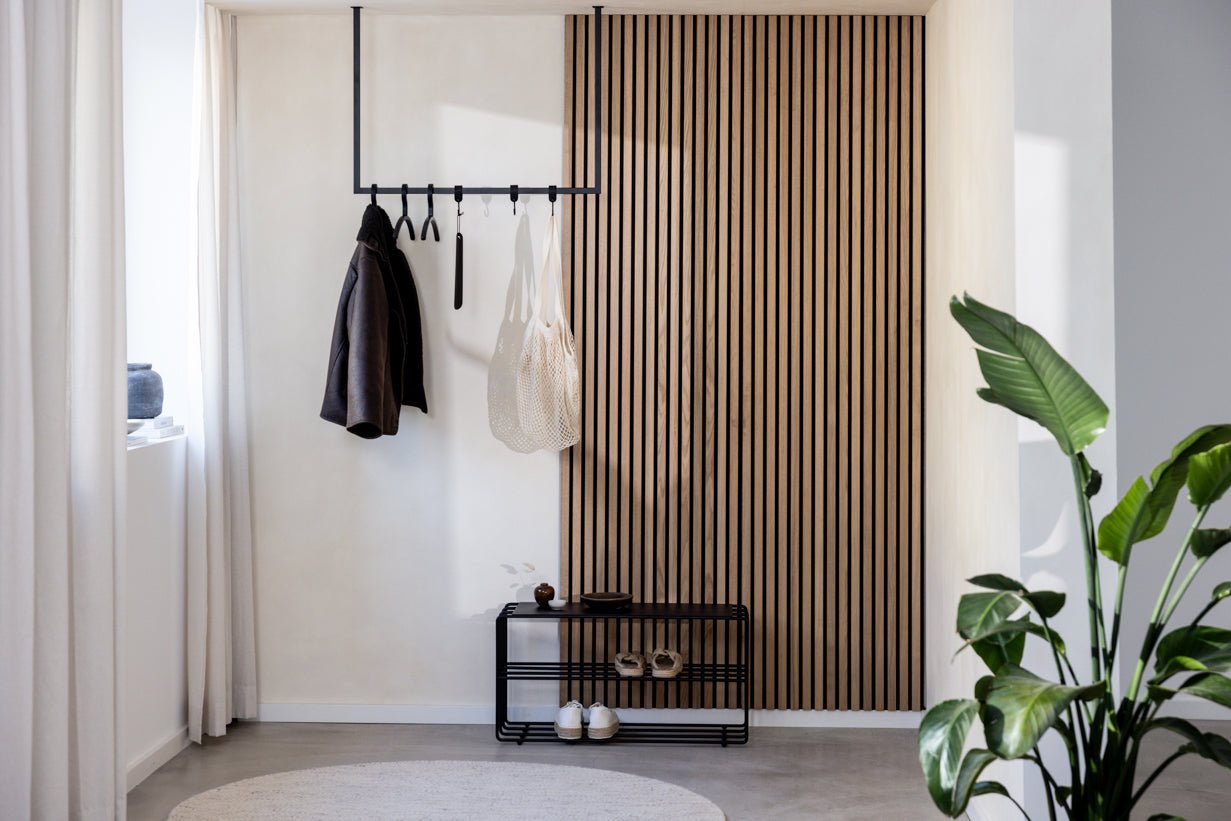 Garderobe/Kledingstang Rubi – Hangend ontwerp van staal