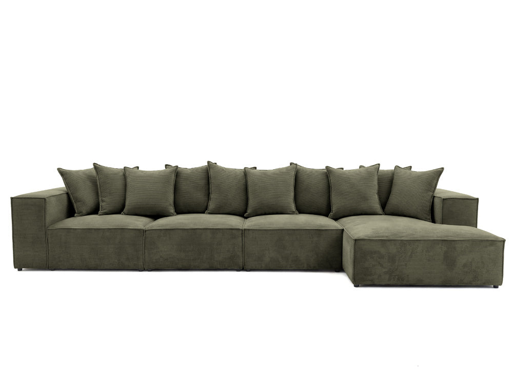 Designer Sofa Largo L Maxi in Cord