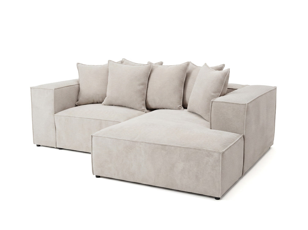 Designer Sofa Largo L Mini in Cord