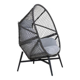 Loungesessel Marano aus Polyrattan inkl. Kissen