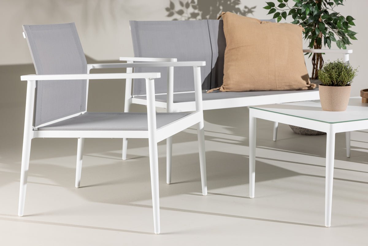 Loungeset Rugby - wahlweise in Schwarz oder Weiß/Grau