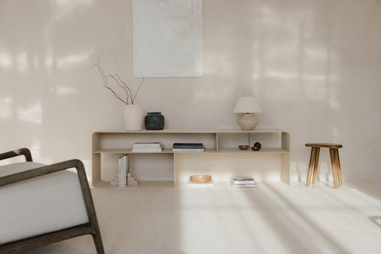 Meuble bas Tavir – Acier peint par poudrage à l'aspect rétro