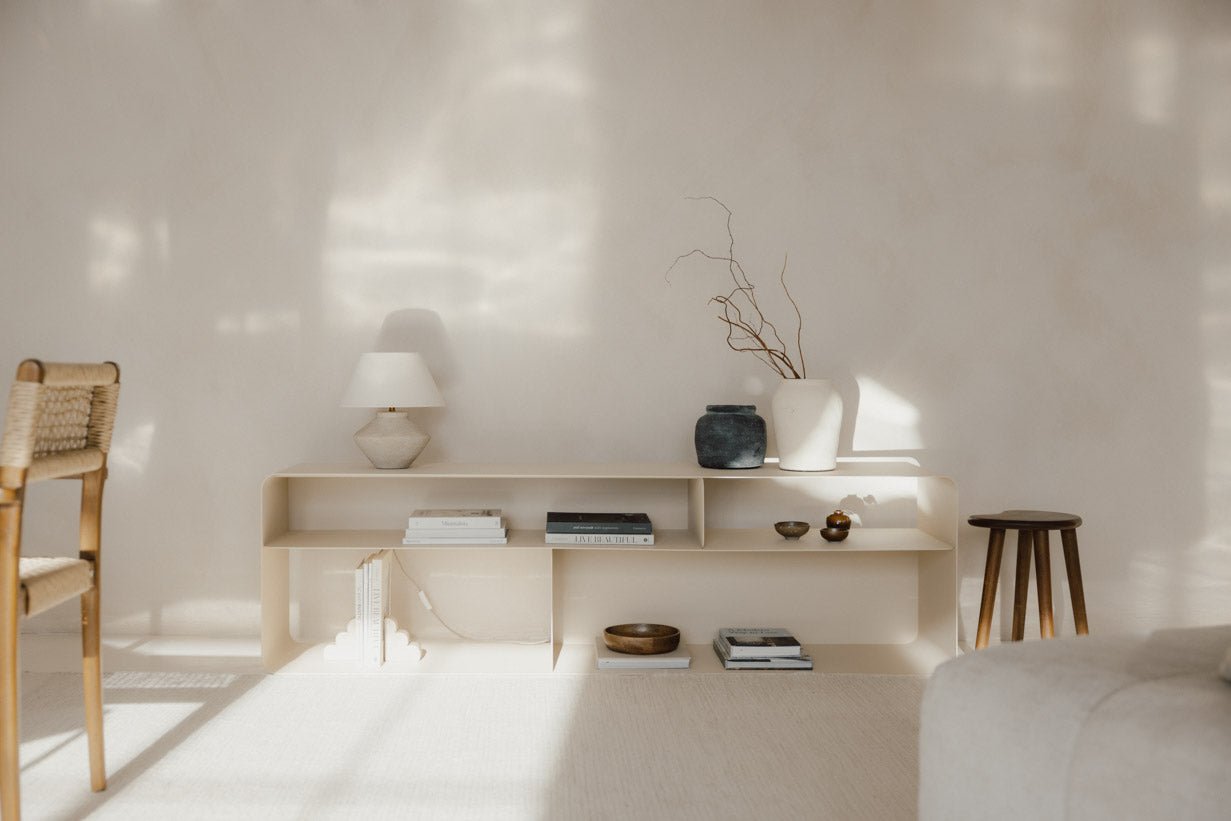 Meuble bas Tavir – Acier peint par poudrage à l'aspect rétro