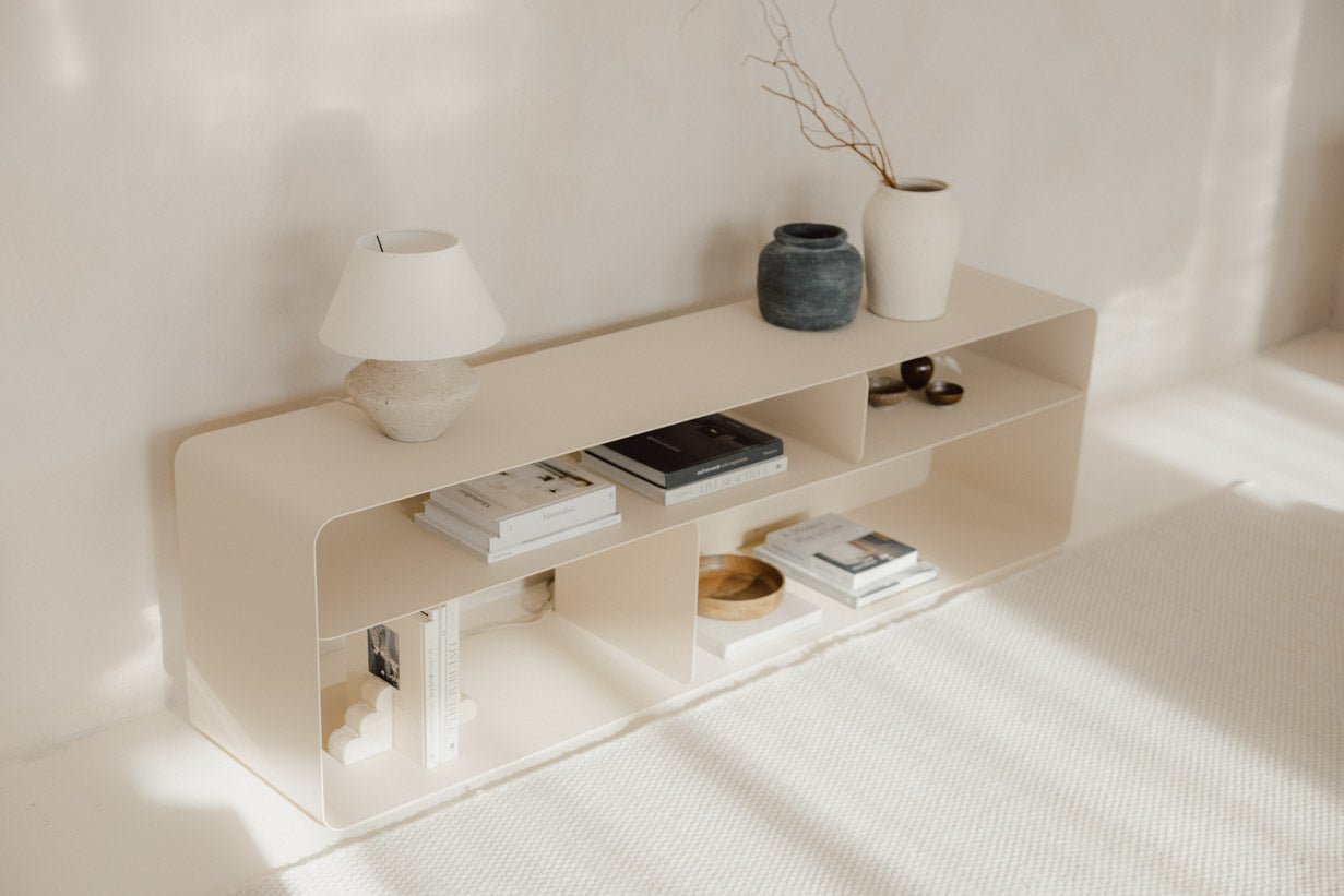 Meuble bas Tavir – Acier peint par poudrage à l'aspect rétro