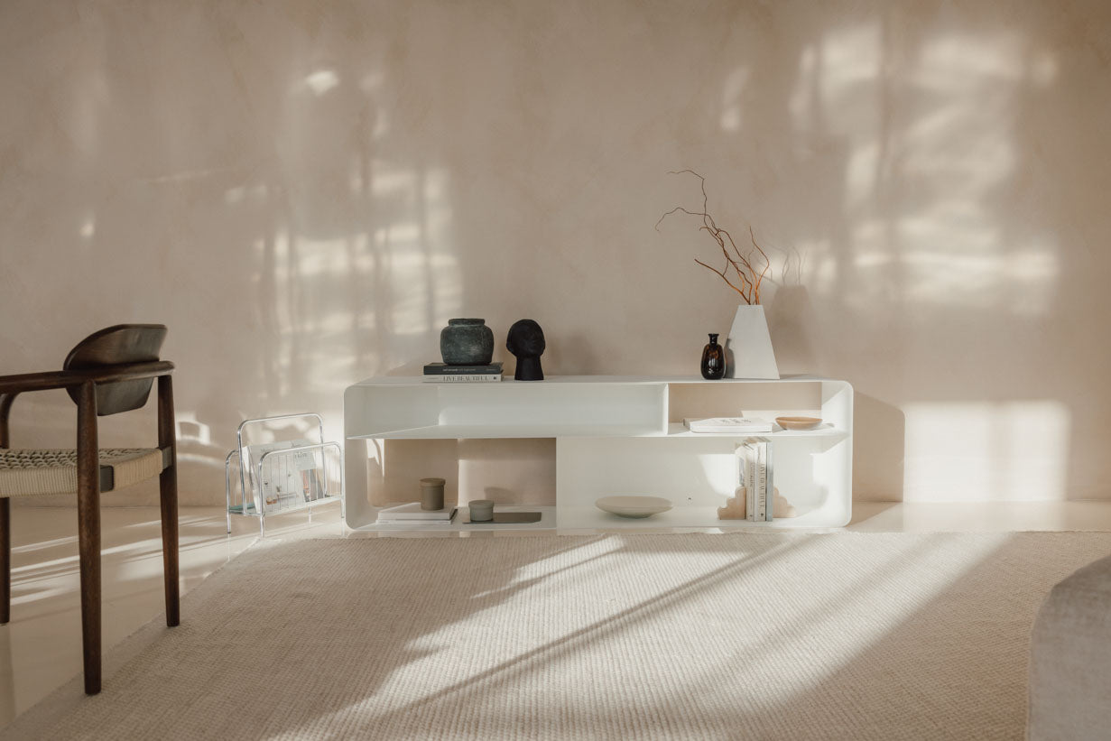 Meuble bas Tavir – Acier peint par poudrage à l'aspect rétro