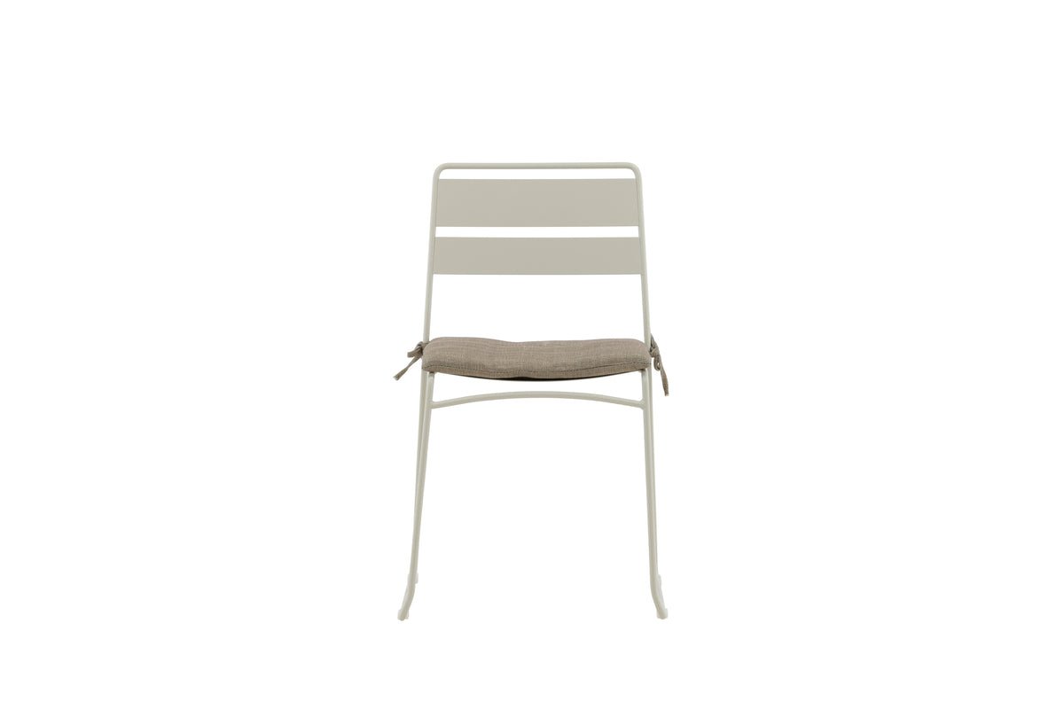 Outdoor-Sitzkissen „Kano“ – in Beige für Ess- & Gartenbereiche