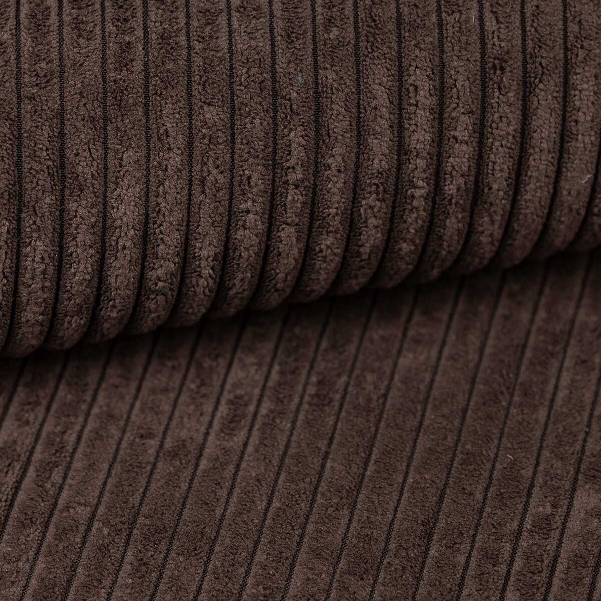 Designer gestoffeerd bed Dallas Ribstof met opbergruimte