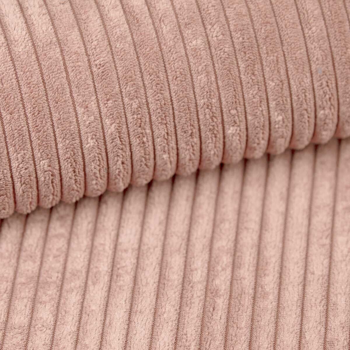 Designer gestoffeerd bed Dallas Ribstof met opbergruimte