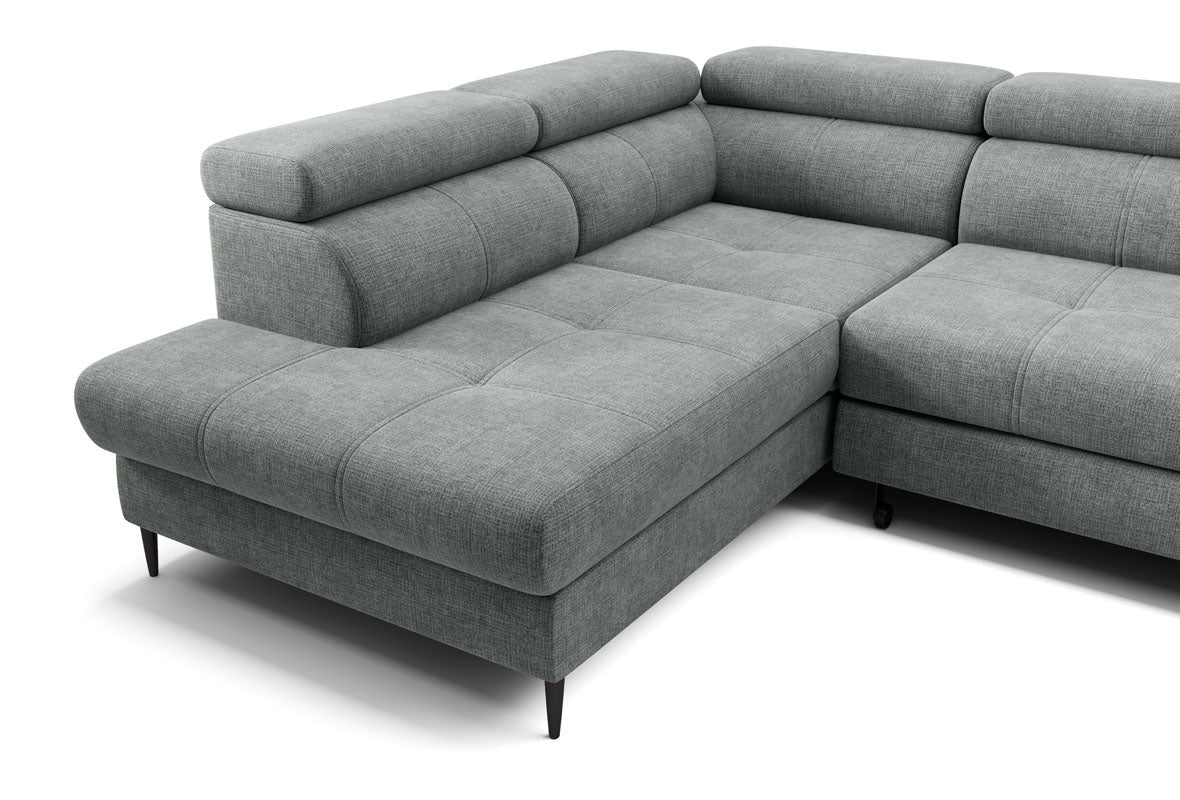 Canapé designer Cordoba III avec fonction couchage et rabattable