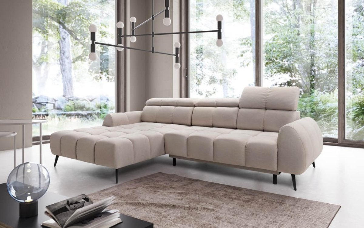 Canapé designer Piano avec fonction couchage électrique