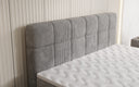 Boxspringbett Vera in Cord mit hohen Füßen