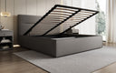 Lit rembourré design Merry Tissu avec espace de rangement