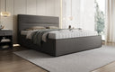 Lit rembourré design Merry Tissu avec espace de rangement