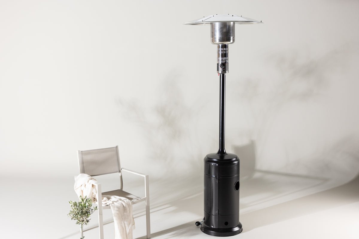 Terrasverwarmer Fiero - van Metaal in Zwart