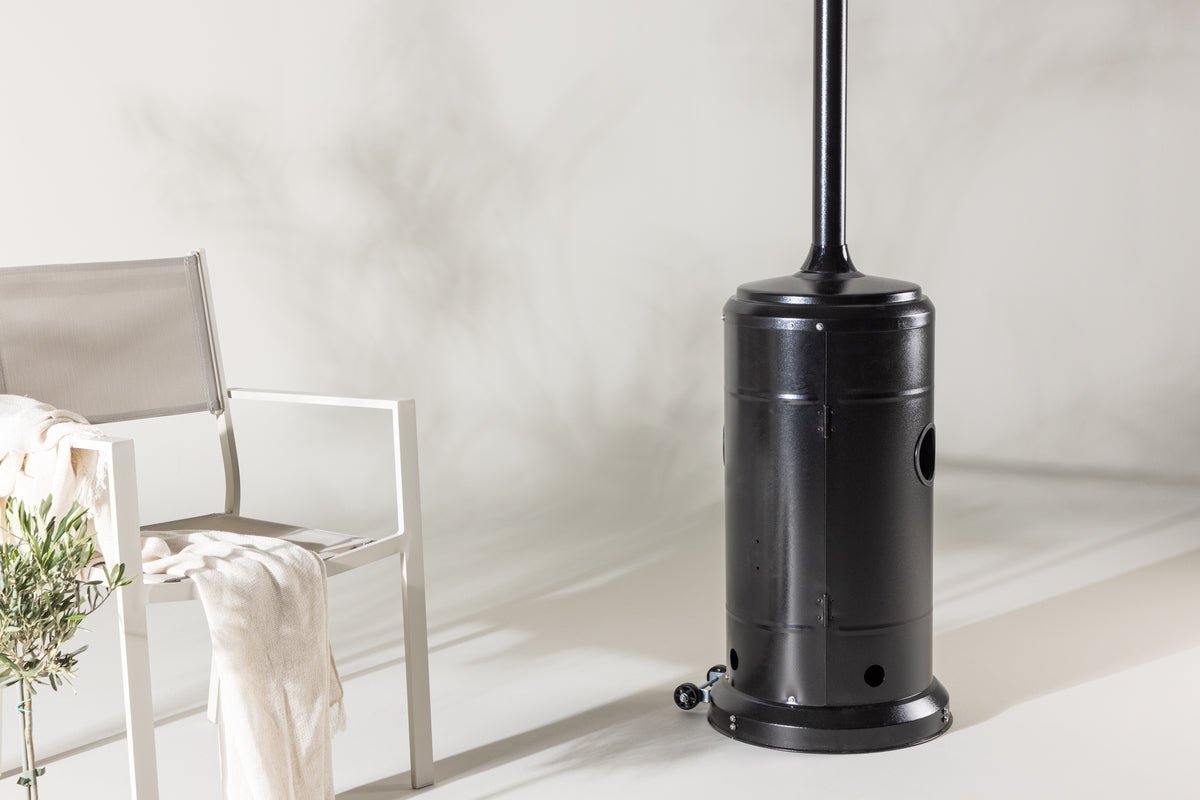 Terrasverwarmer Fiero - van Metaal in Zwart