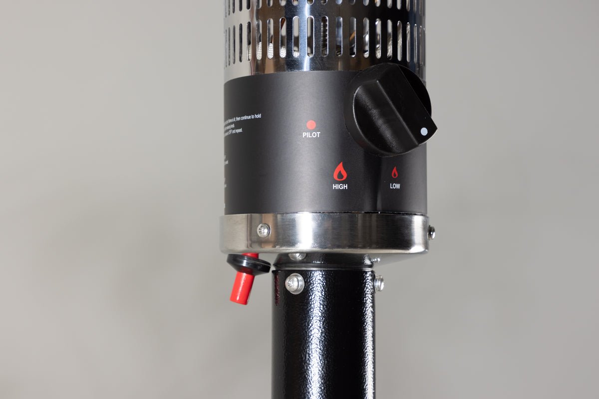 Terrasverwarmer Fiero - van Metaal in Zwart