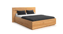 Lit design Celestia en Chêne massif avec espace de rangement