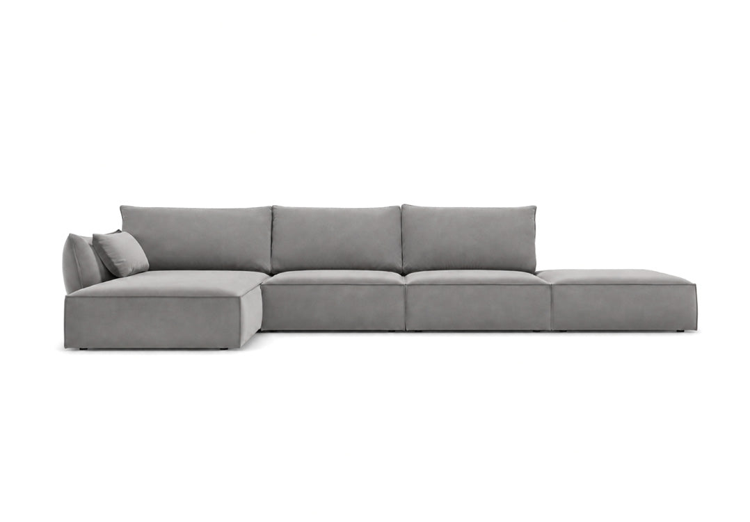 Designer Sofa Nuvola L Open in Samt