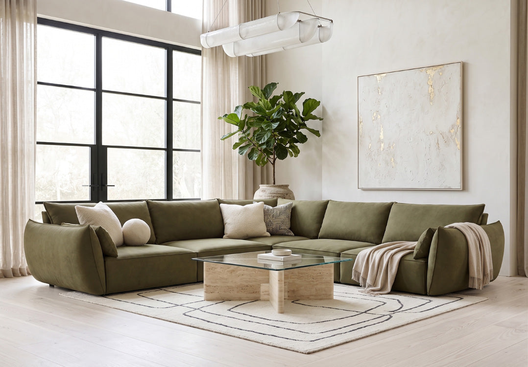 Designbank Nuvola L Maxi in Fluweel