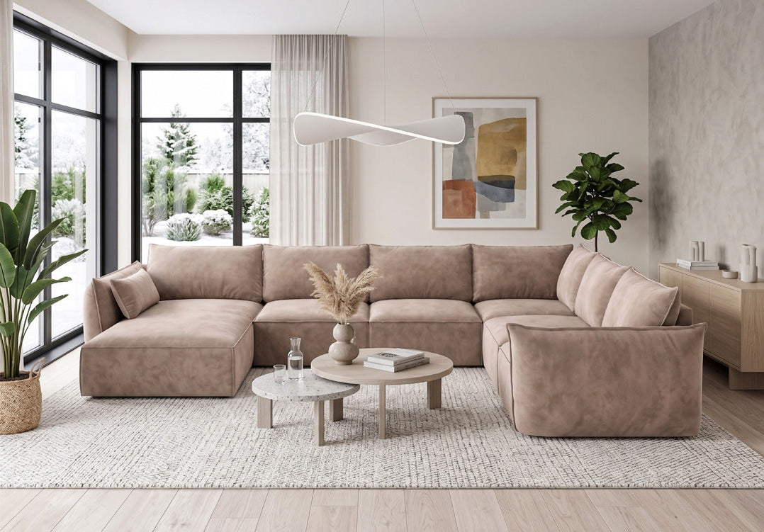 Designbank Nuvola U in Fluweel