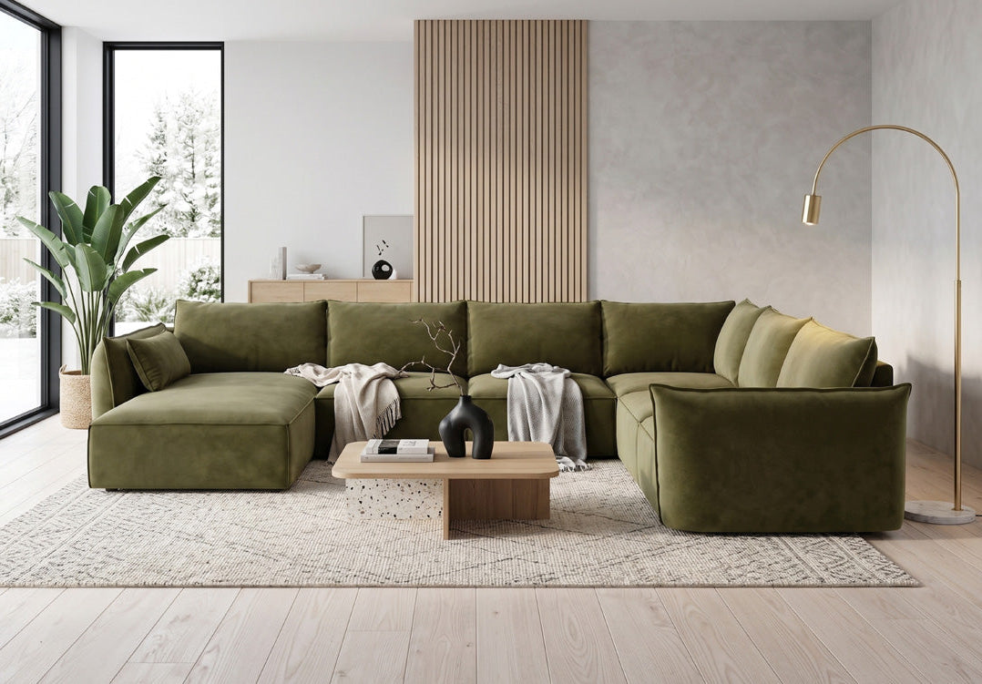 Designbank Nuvola U in Fluweel