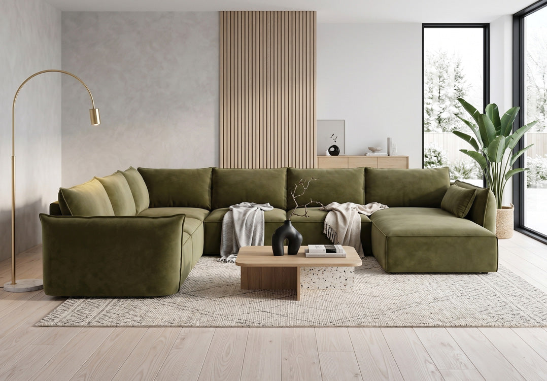Designbank Nuvola U in Fluweel