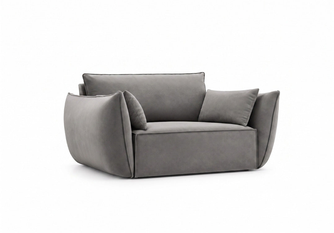 Designfauteuil Nuvola in Fluweel