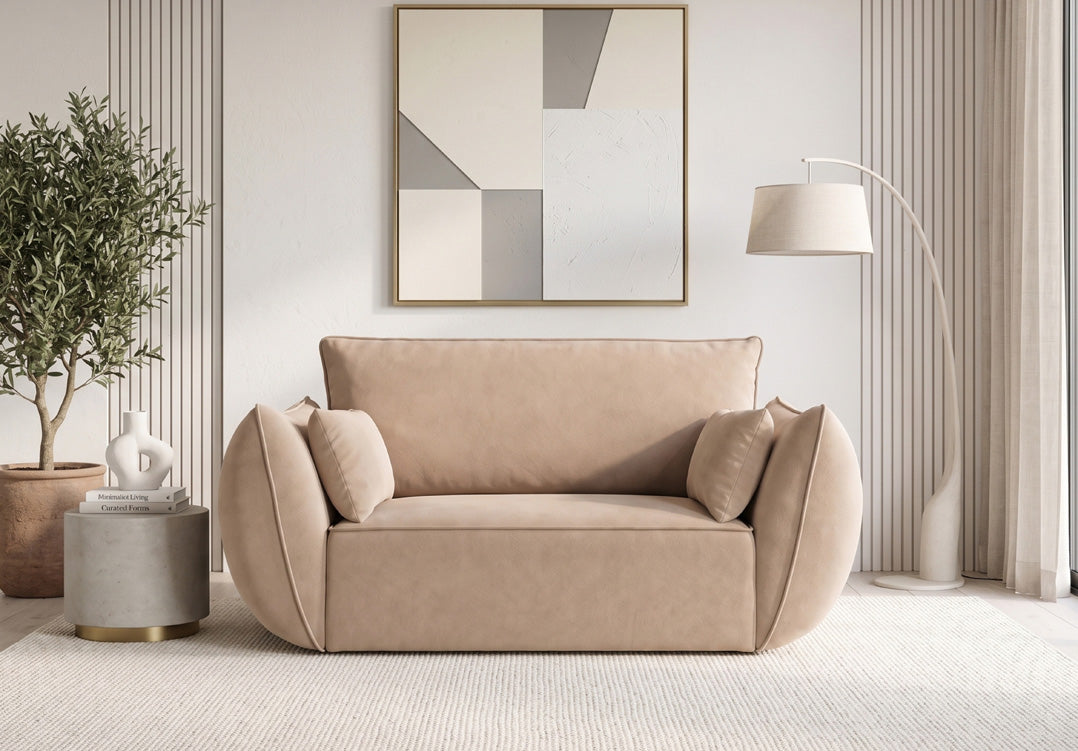 Designfauteuil Nuvola in Fluweel