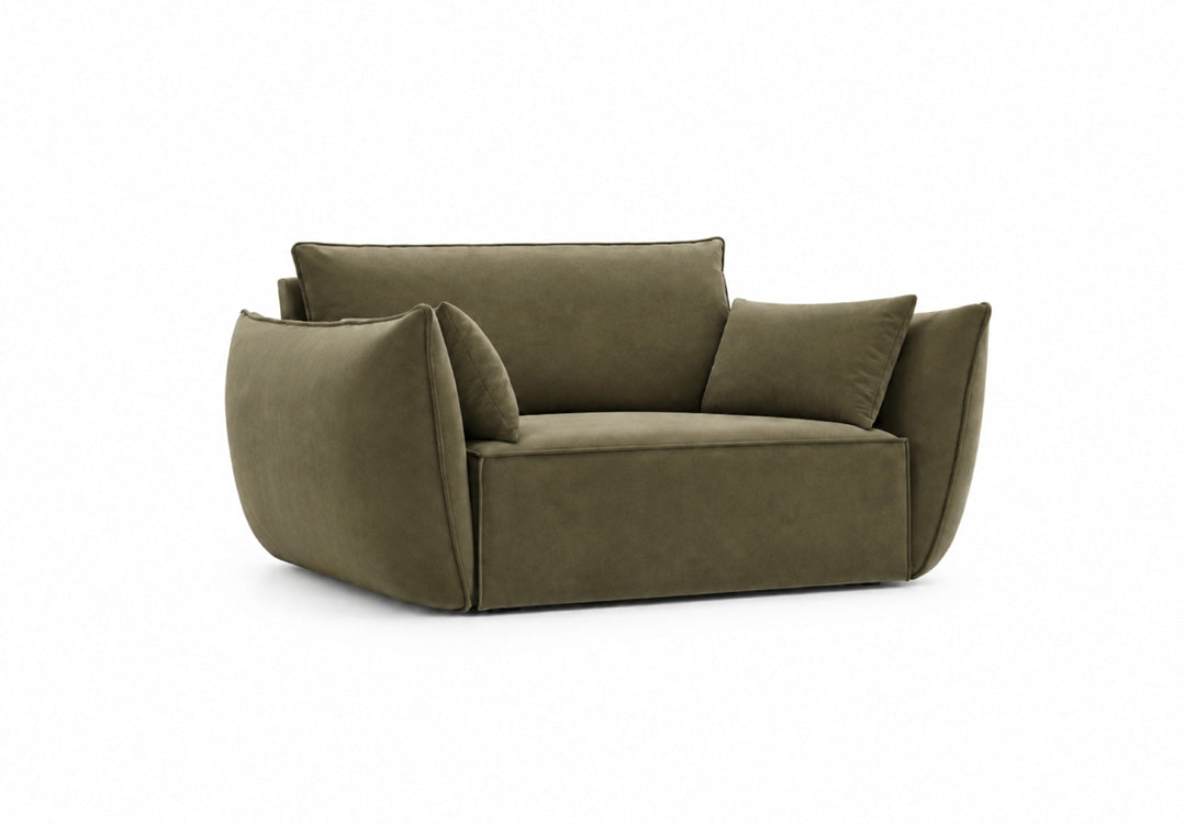 Designfauteuil Nuvola in Fluweel