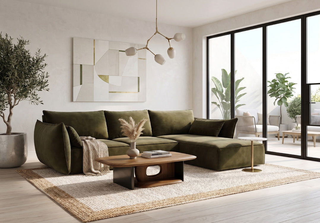 Designbank Nuvola L in Fluweel