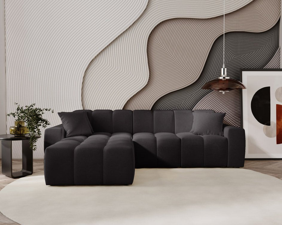 Designerbank Amber in fluweel