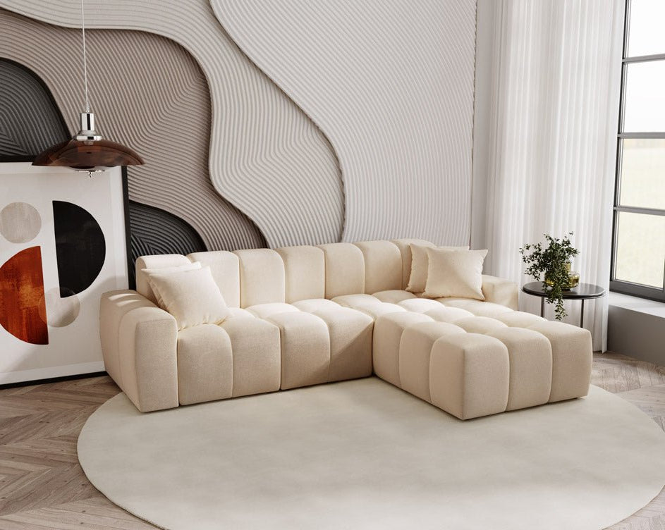 Designerbank Amber in fluweel