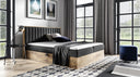 Designer houten bed Jonah met opbergruimte