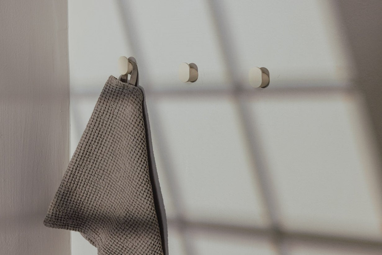 Kapstok/Kledinghaken Palo – Minimalistische wandhaken in set van 3 of 6