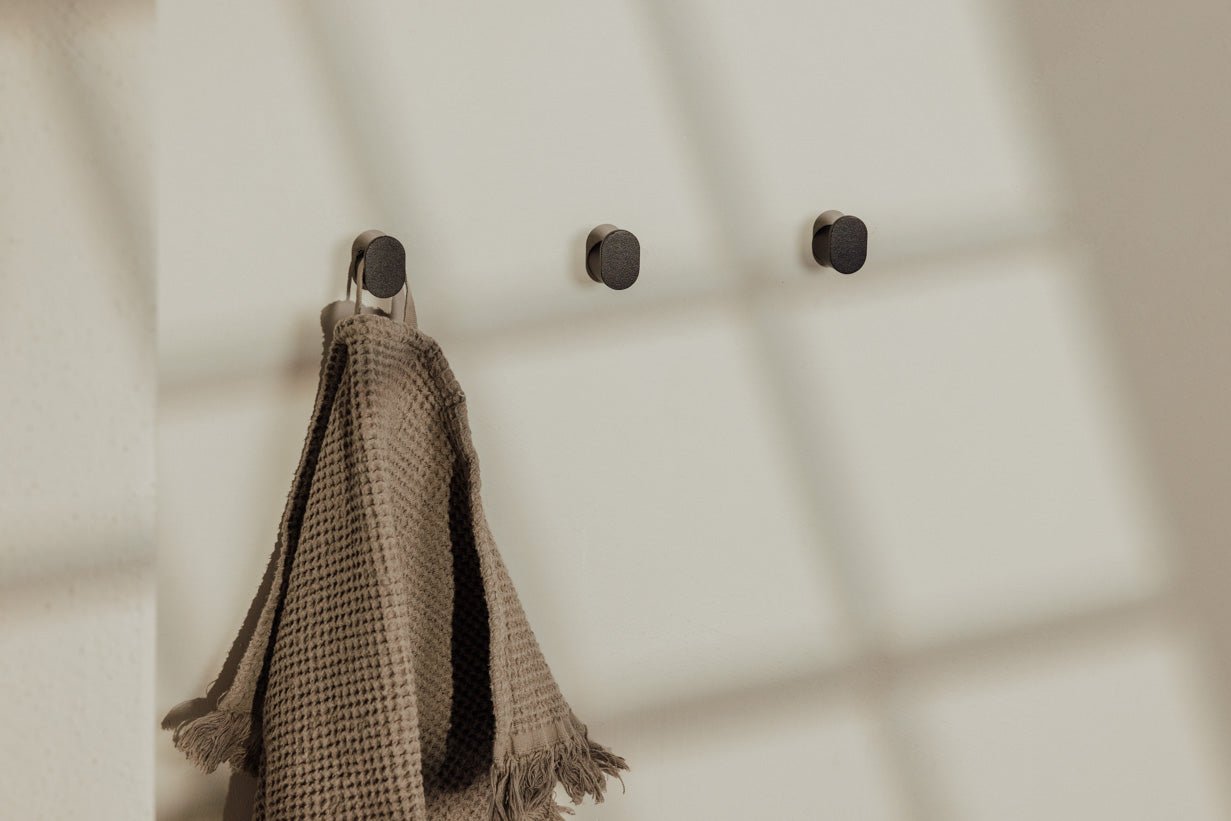 Kapstok/Kledinghaken Palo – Minimalistische wandhaken in set van 3 of 6