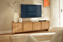 Meuble TV bas design Kiyora 195 cm