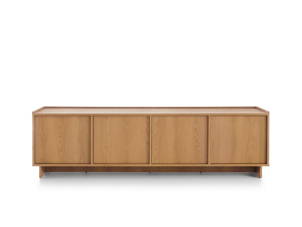 Meuble TV bas design Kiyora 195 cm