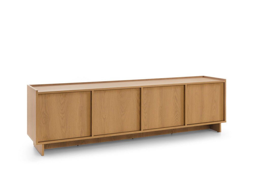 Meuble TV bas design Kiyora 195 cm