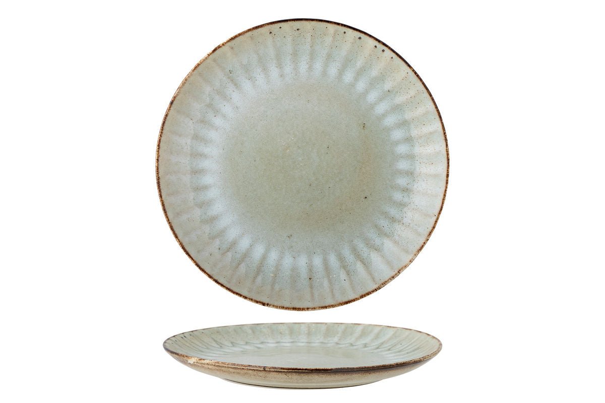 Assiette Coria – fabriquée en grès