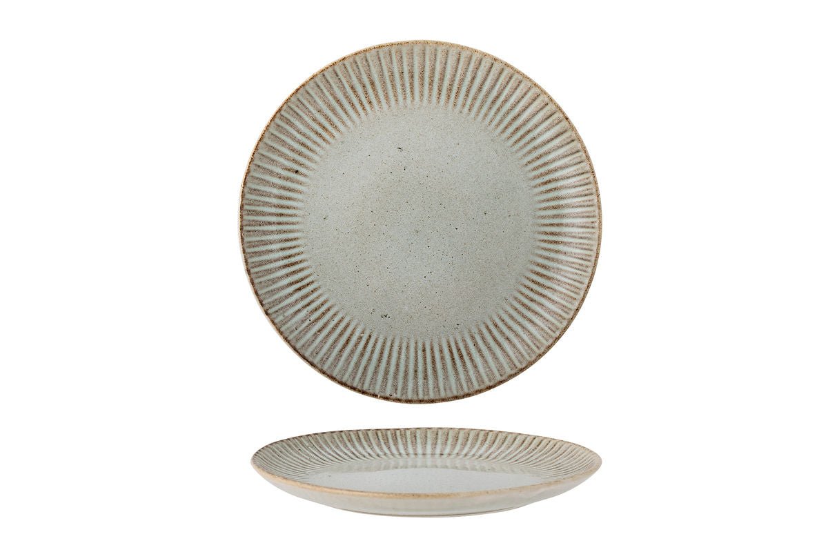 Assiette Salia – fabriquée en grès