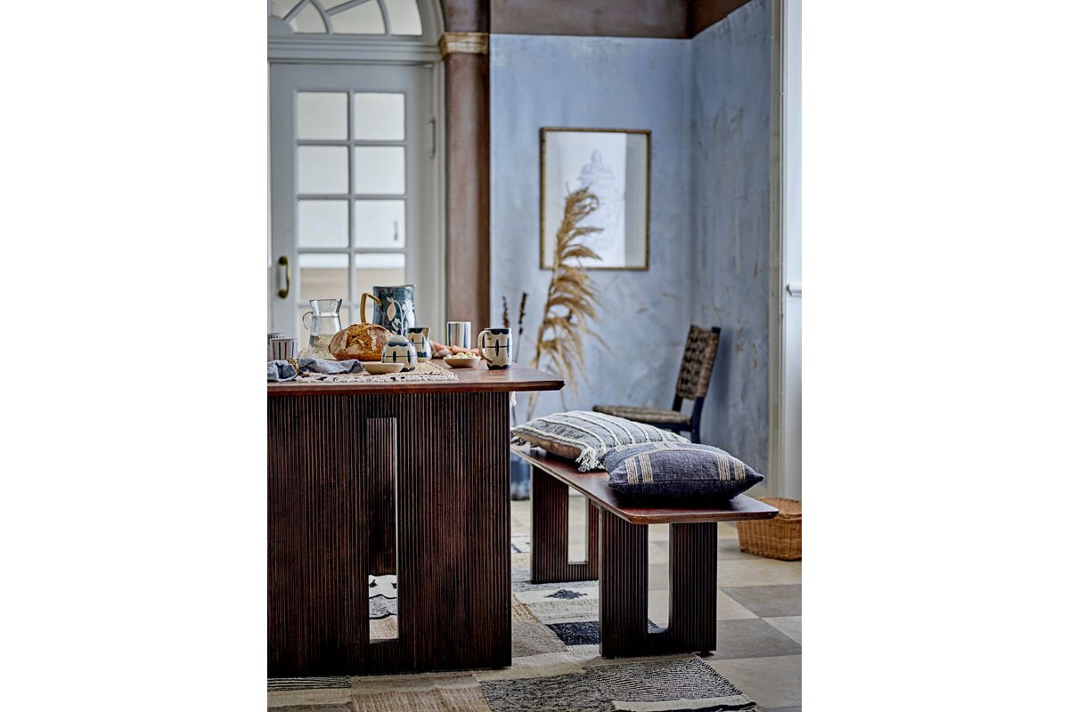 Krug Ameli – faïence décorée à la main en Bleu