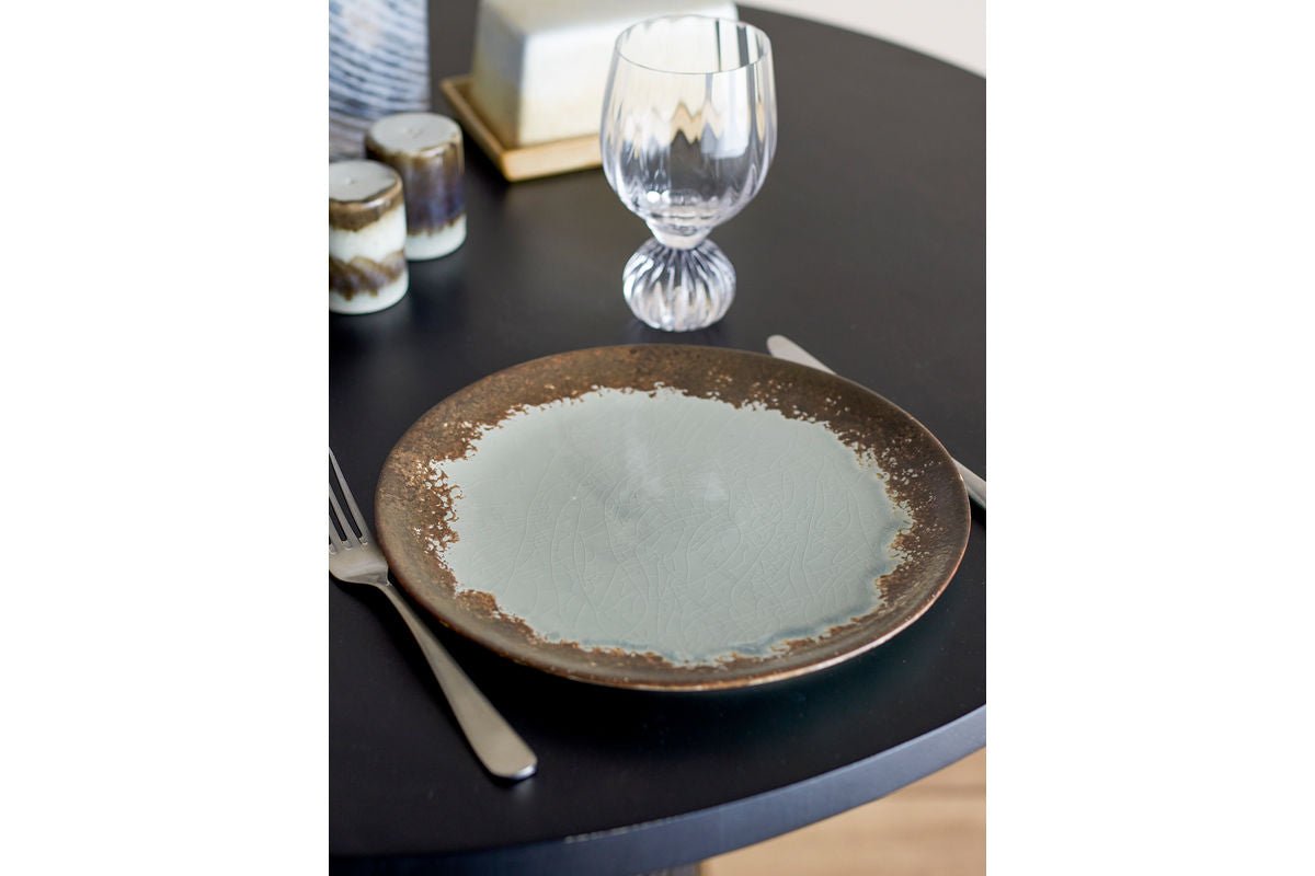 Assiette Belva – fabriquée en grès