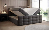 Boxspringbett Luxor Stoff mit Stauraum - Luxusbetten24