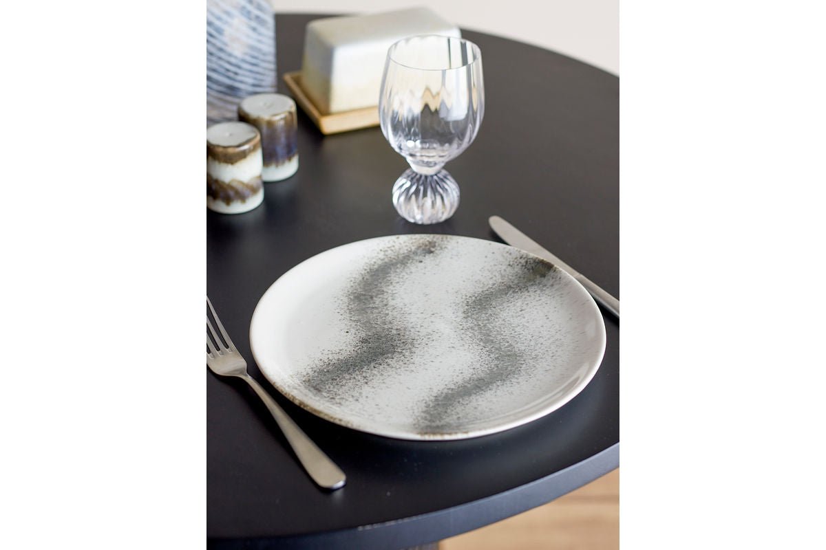 Assiette Belva – fabriquée en grès