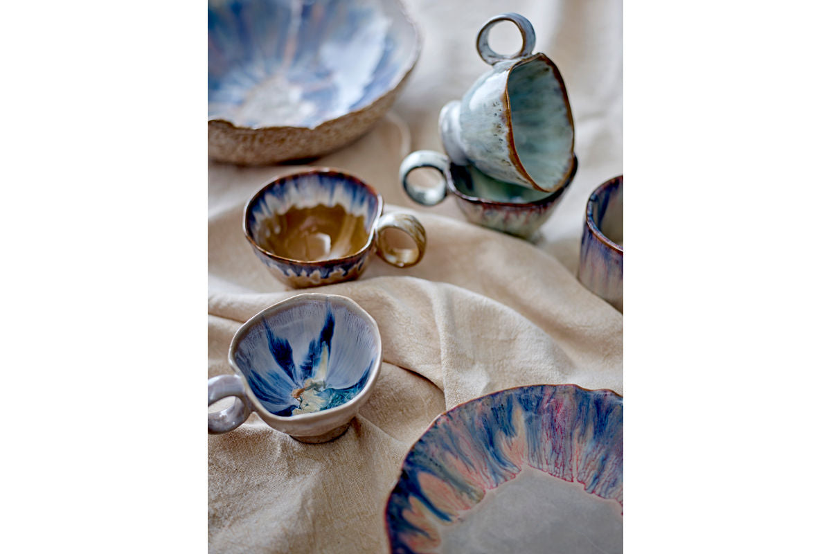 Schotel Parijs – steengoed met aquarelachtige glazuur