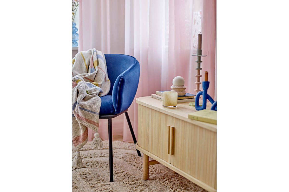 Plaid Lumi - Nature, en coton recyclé